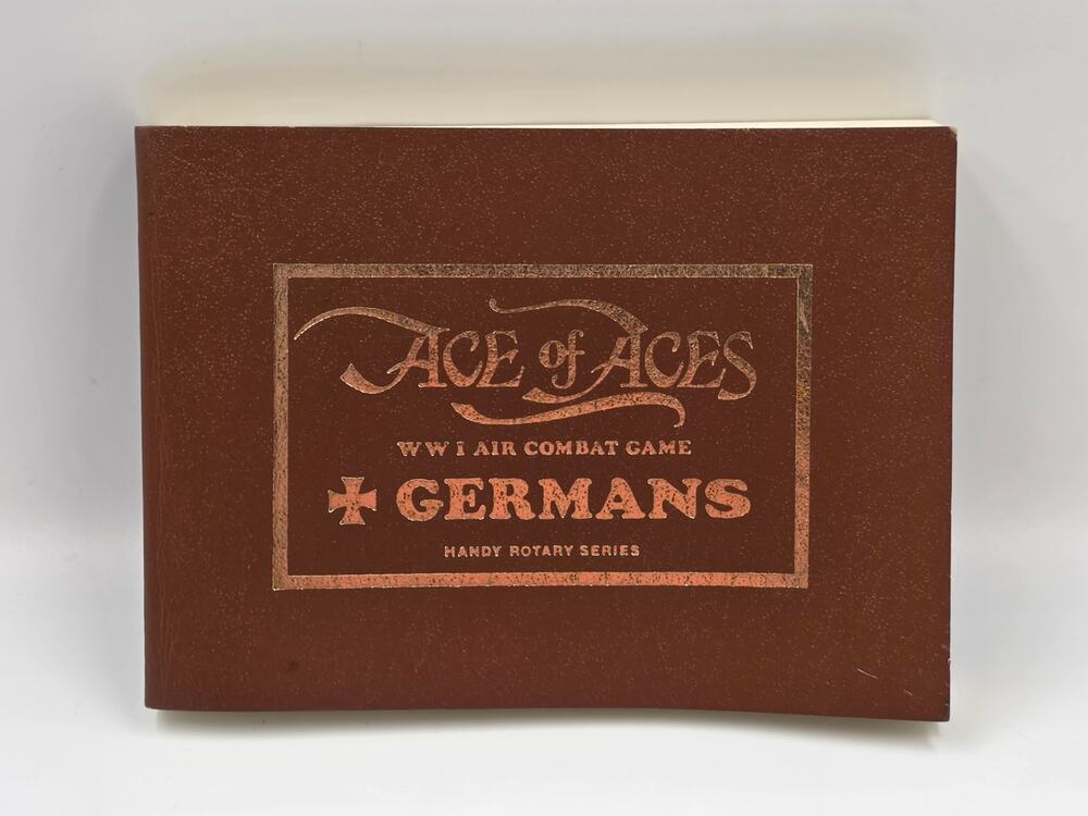 Ace of Aces WWI Air Combat Game Germans Handy Rotary Series Nova 1980